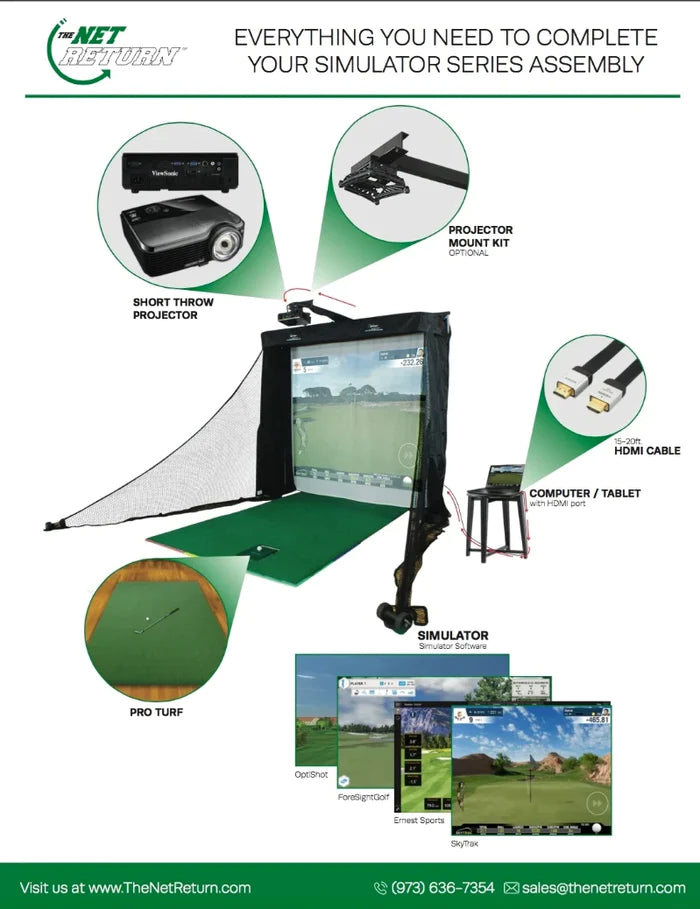 NET RETURN SIM 12' HITTING BAY