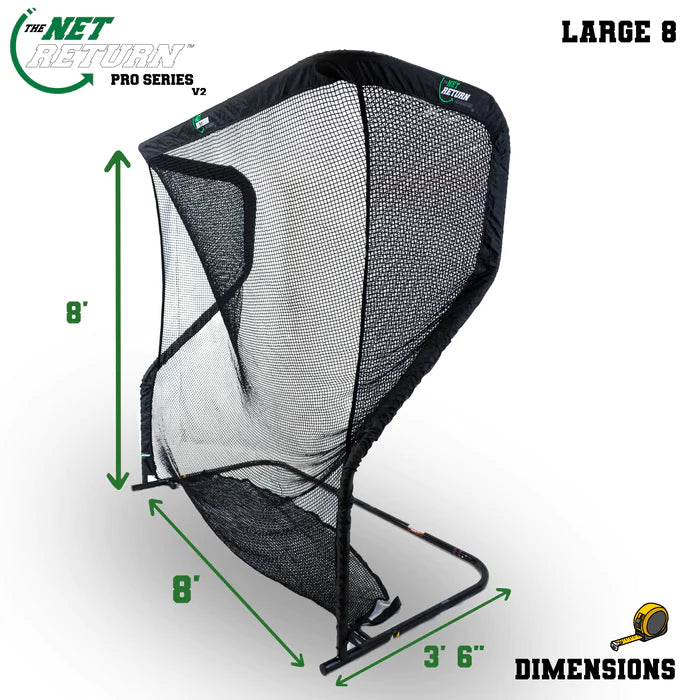 NET RETURN PRO LARGE 8' - PACKAGE